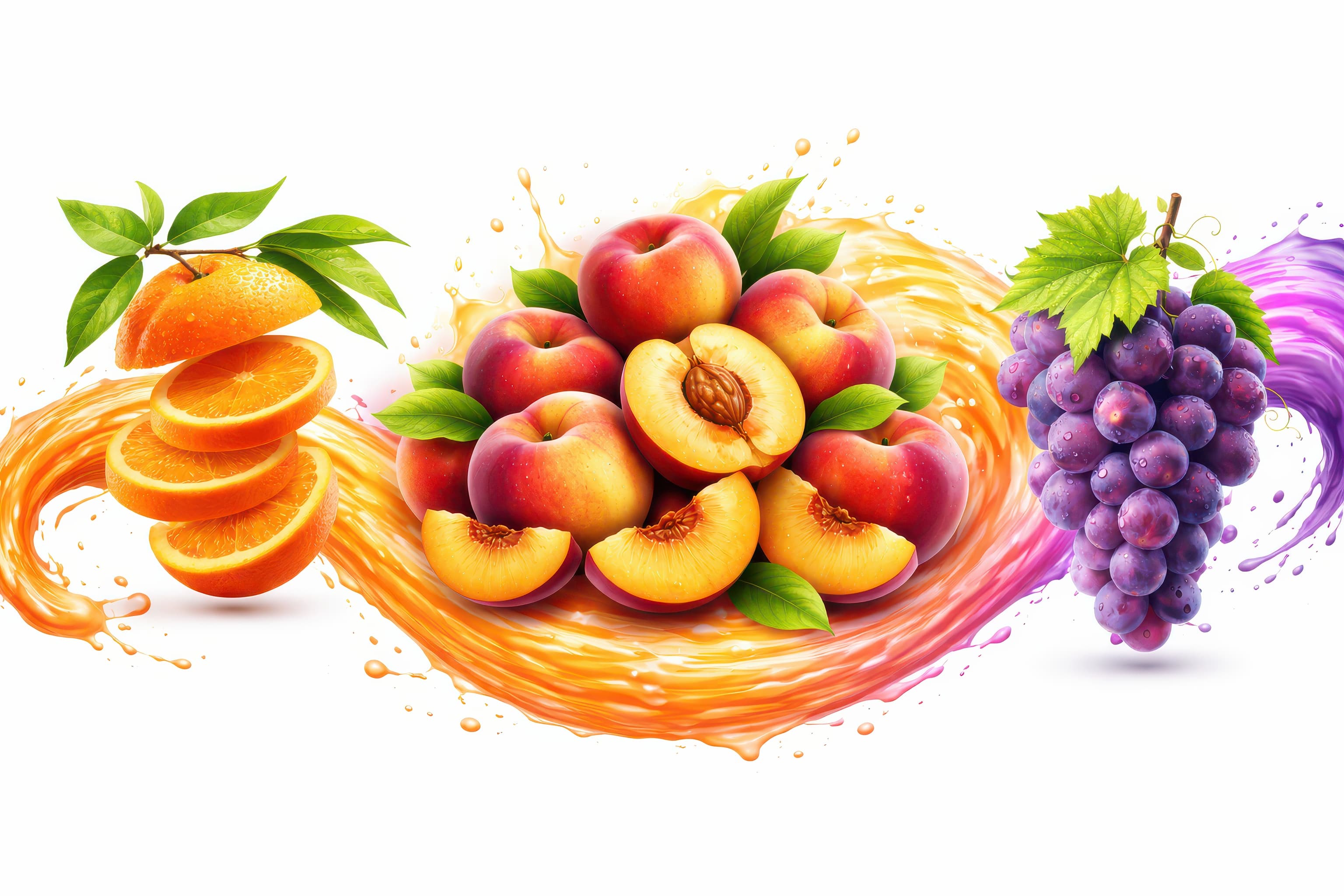 Splash Fusion Mixed Fruit Stock Asset