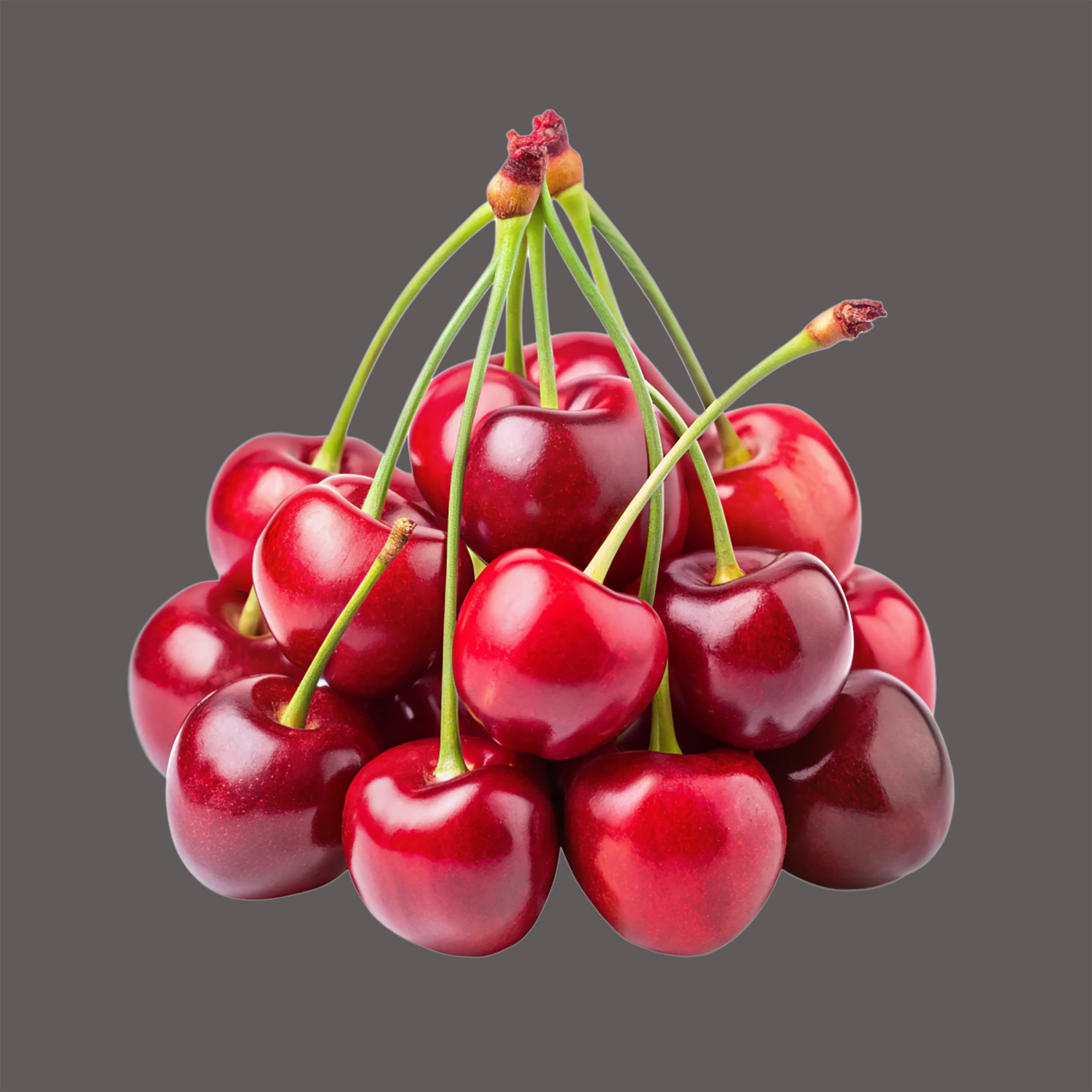 Vibrant Cherries Digital Art - PSD File