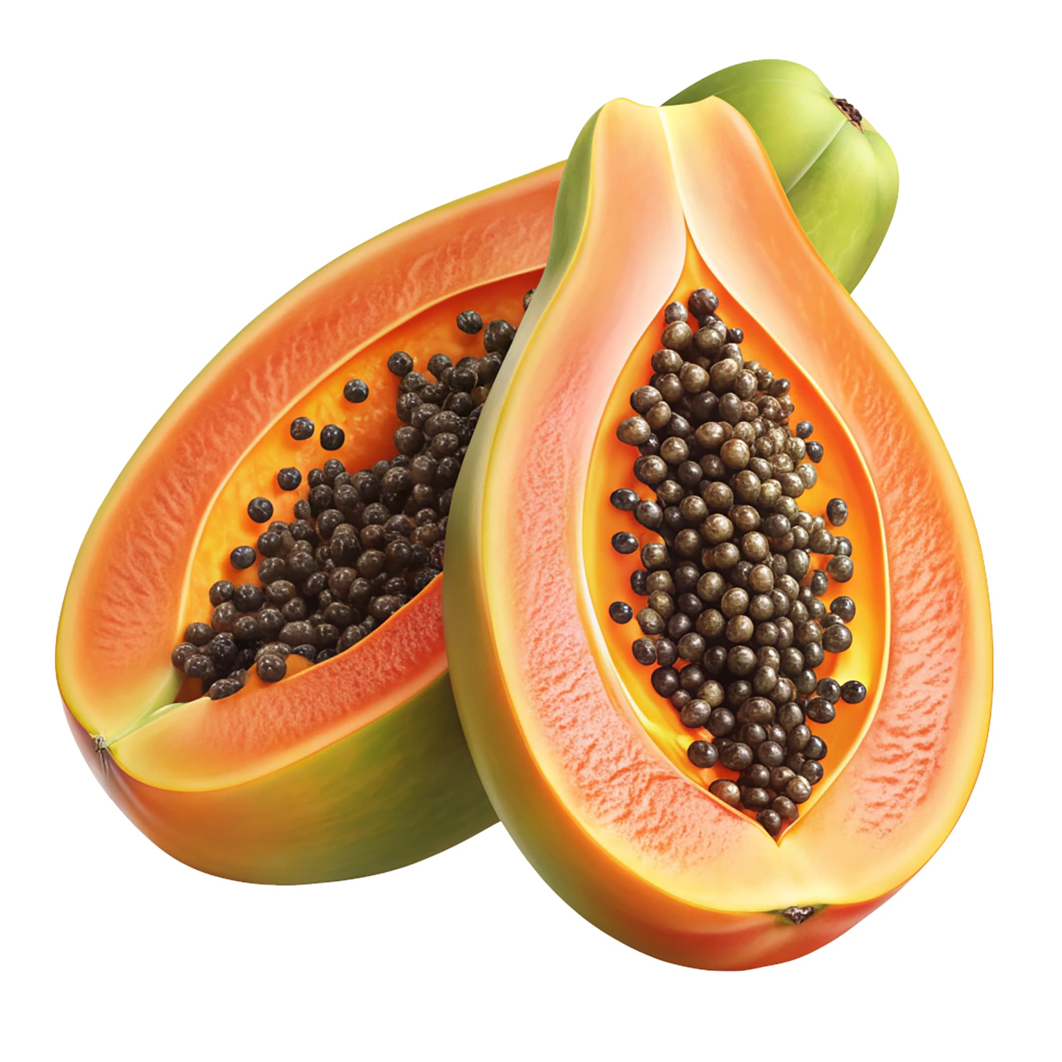 Vibrant Papaya Graphic Design