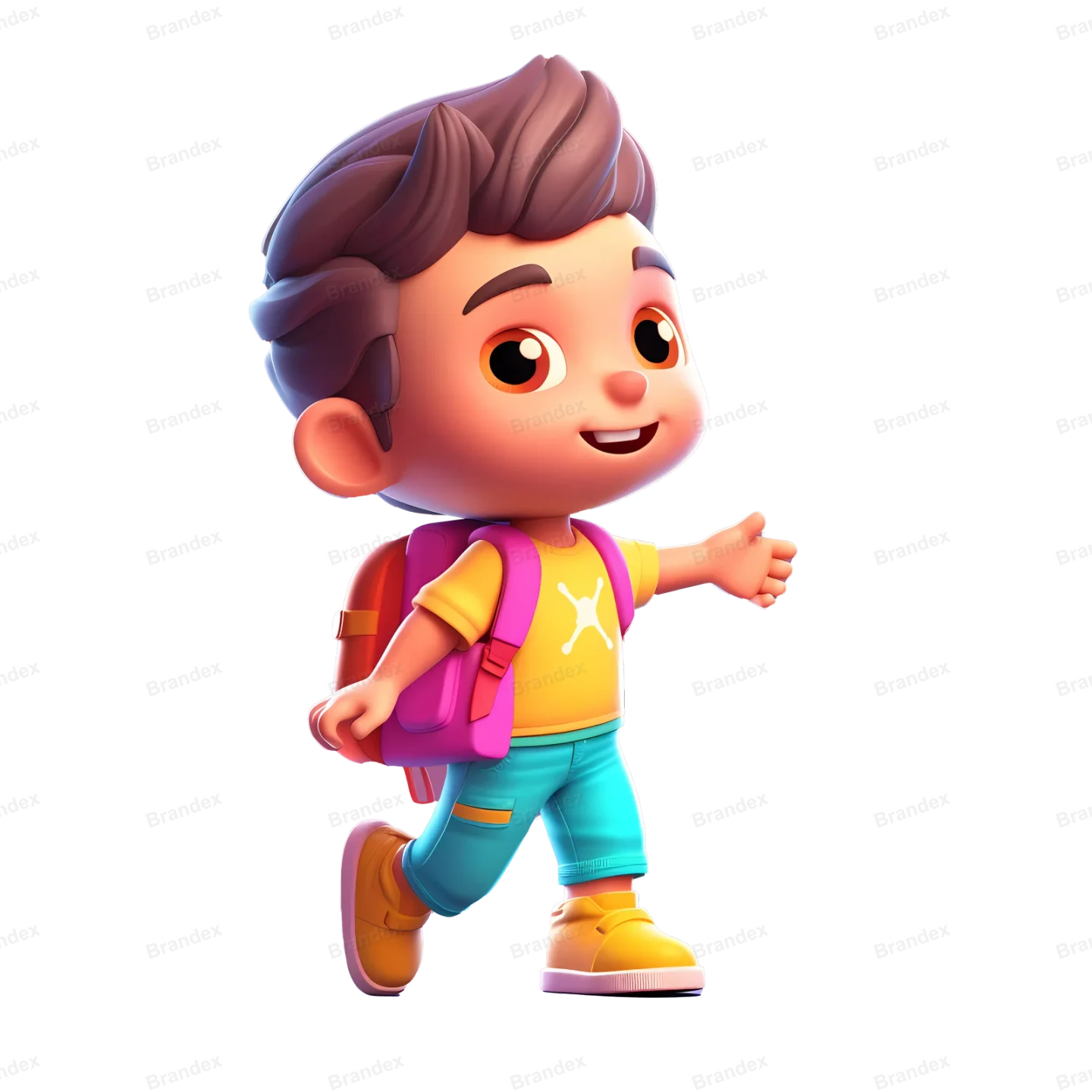 Fantasy Character Design - Isolated PSD with Transparent Background