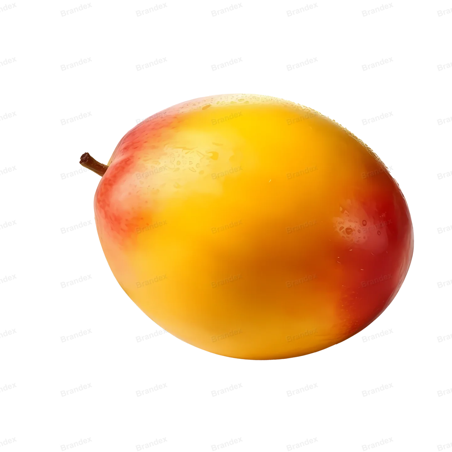 Fresh Mango Slice - Isolated PSD with Transparent Background (3)