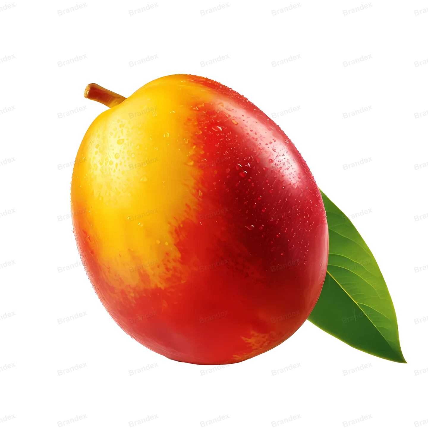 Fresh Mango Fruit - Isolated PSD with High-Resolution Texture (6)