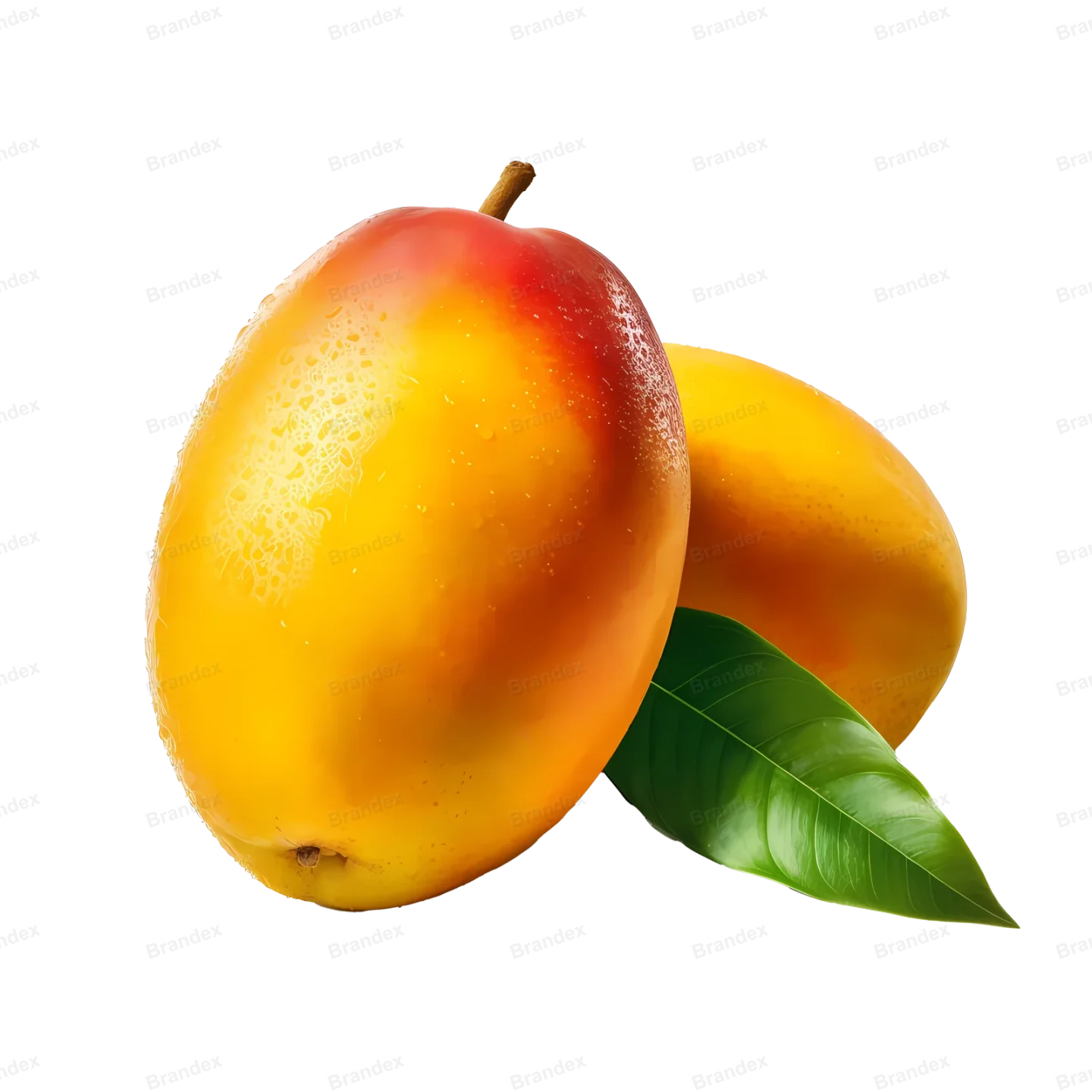 Fresh Mango Fruit Isolated PSD - High Res (1)