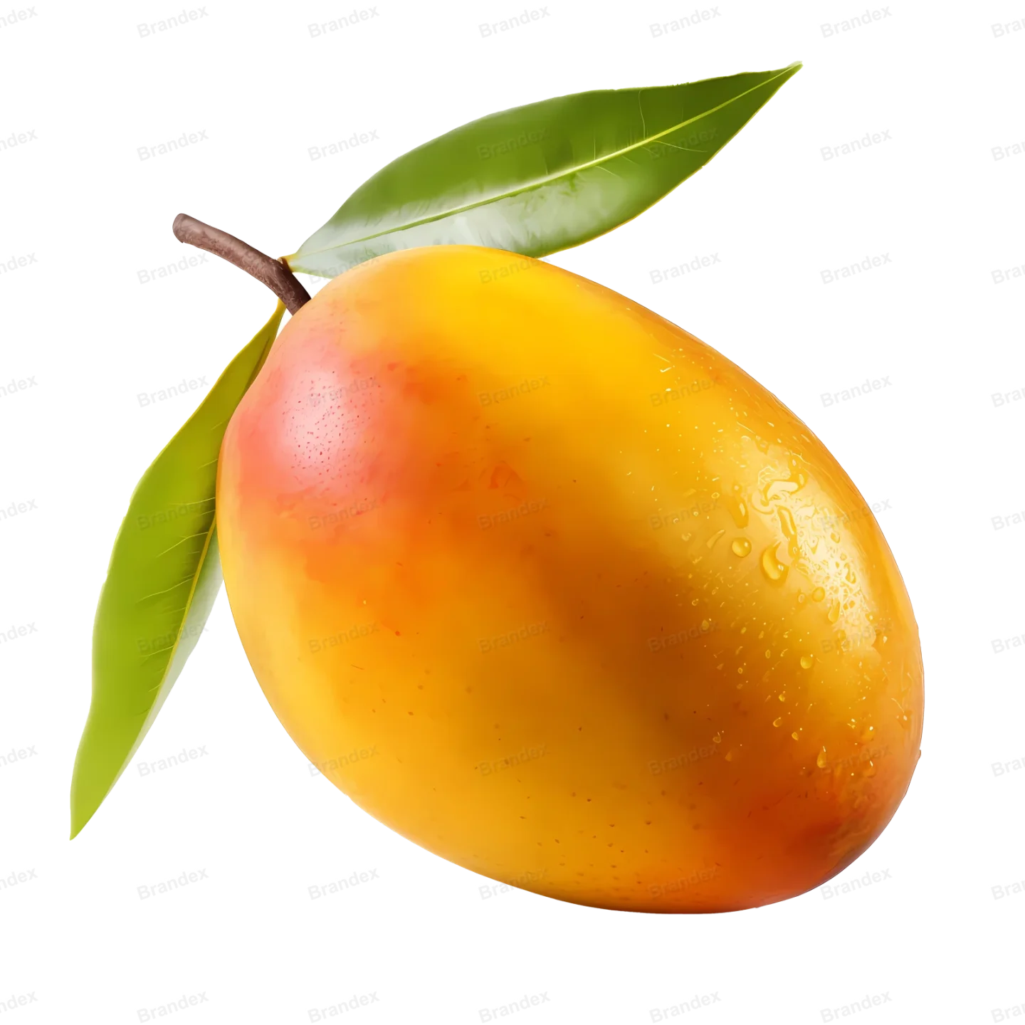 Fresh Mango Fruit - Isolated PSD Cutout (9)