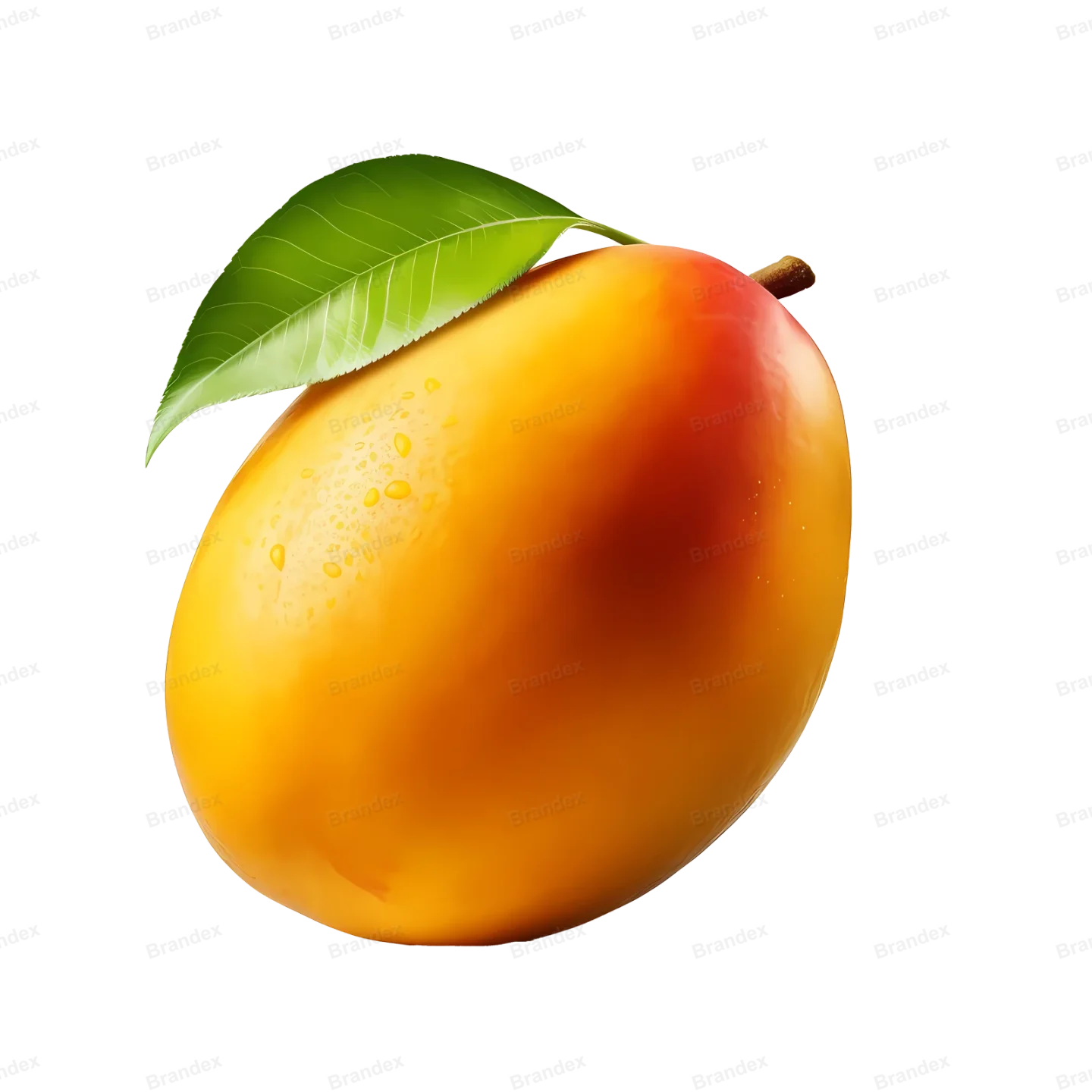 Fresh Mango Fruit Isolated PSD - High Res (3)