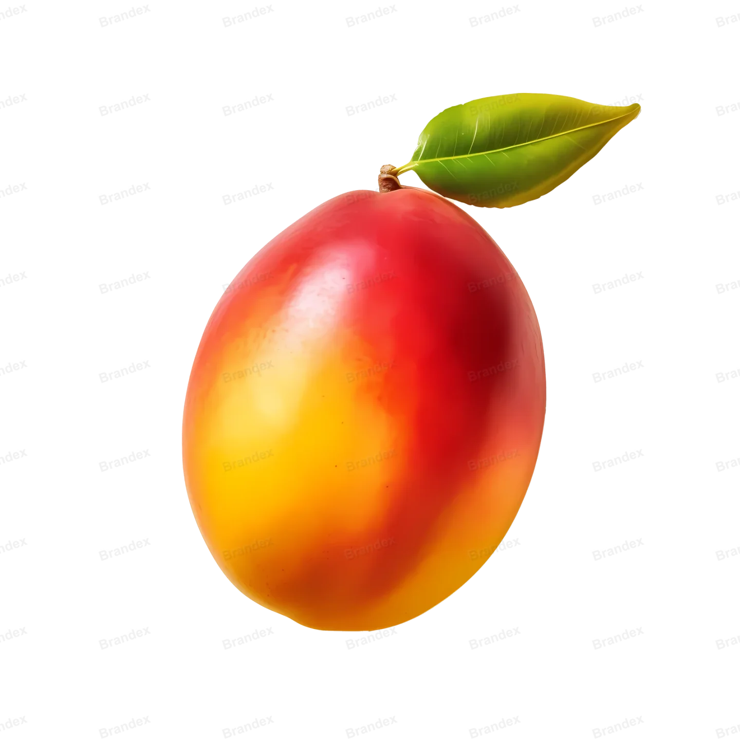 Fresh Mango Fruit Isolated PSD - High Resolution (3)
