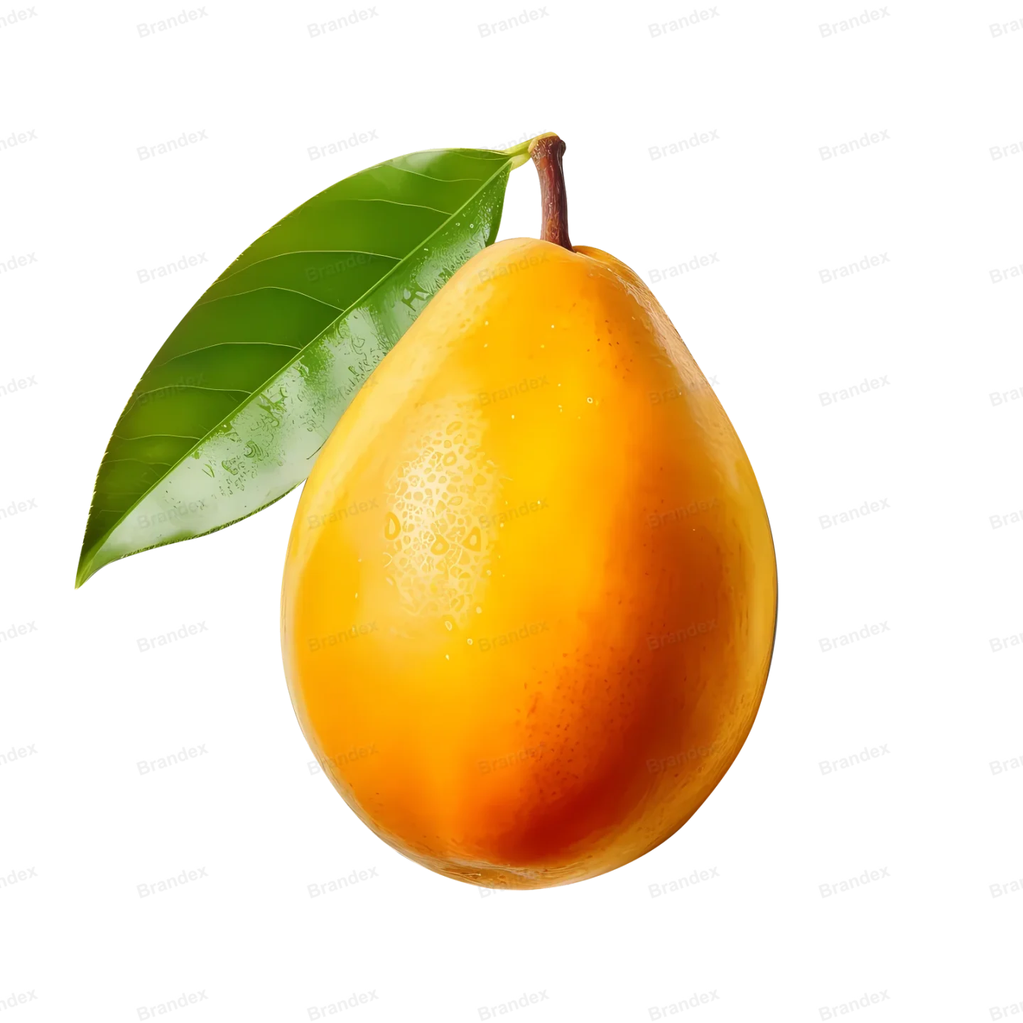 Fresh Mango Fruit - Isolated PSD Composition (1)