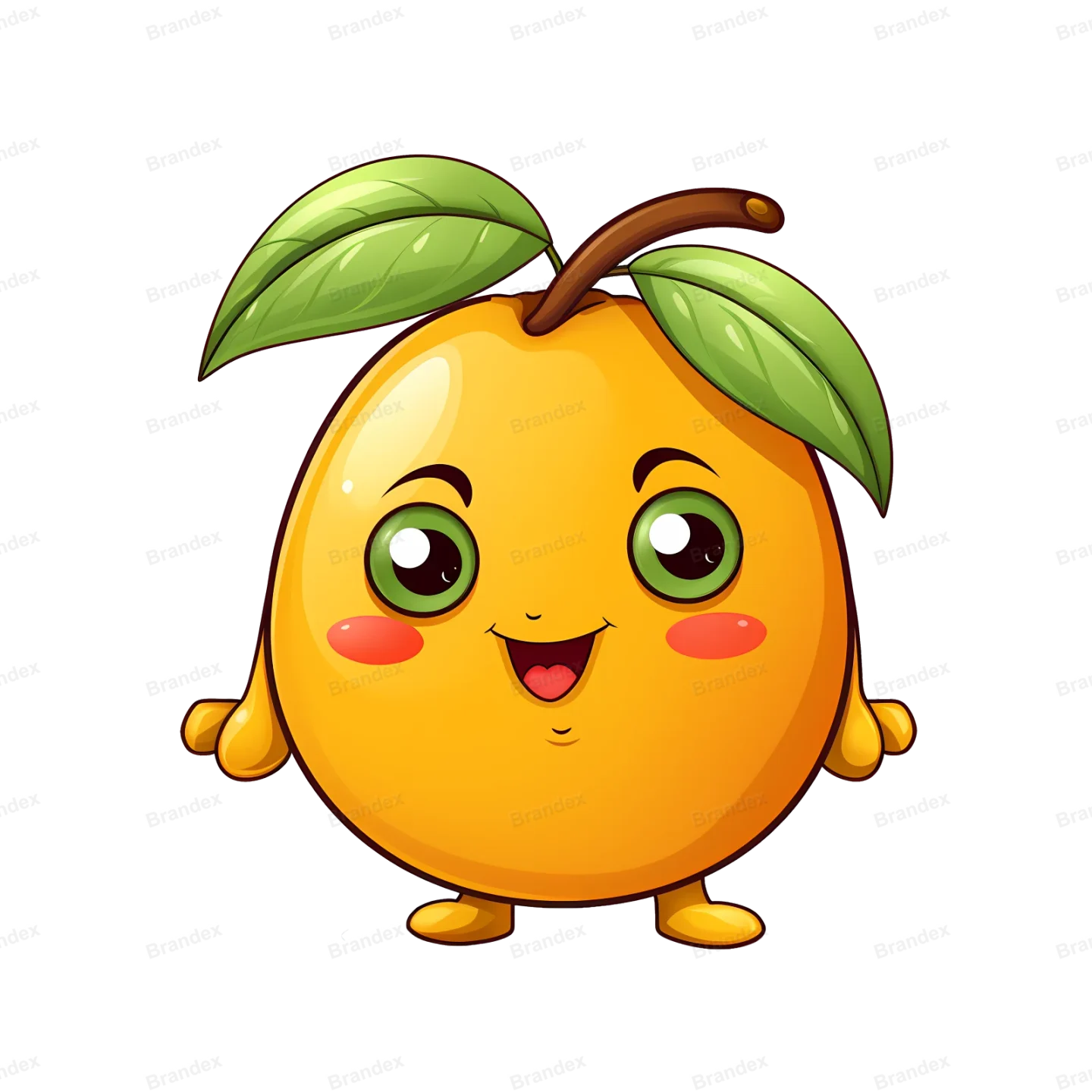 Fresh Mango Fruit Isolated PSD - High Res (4)