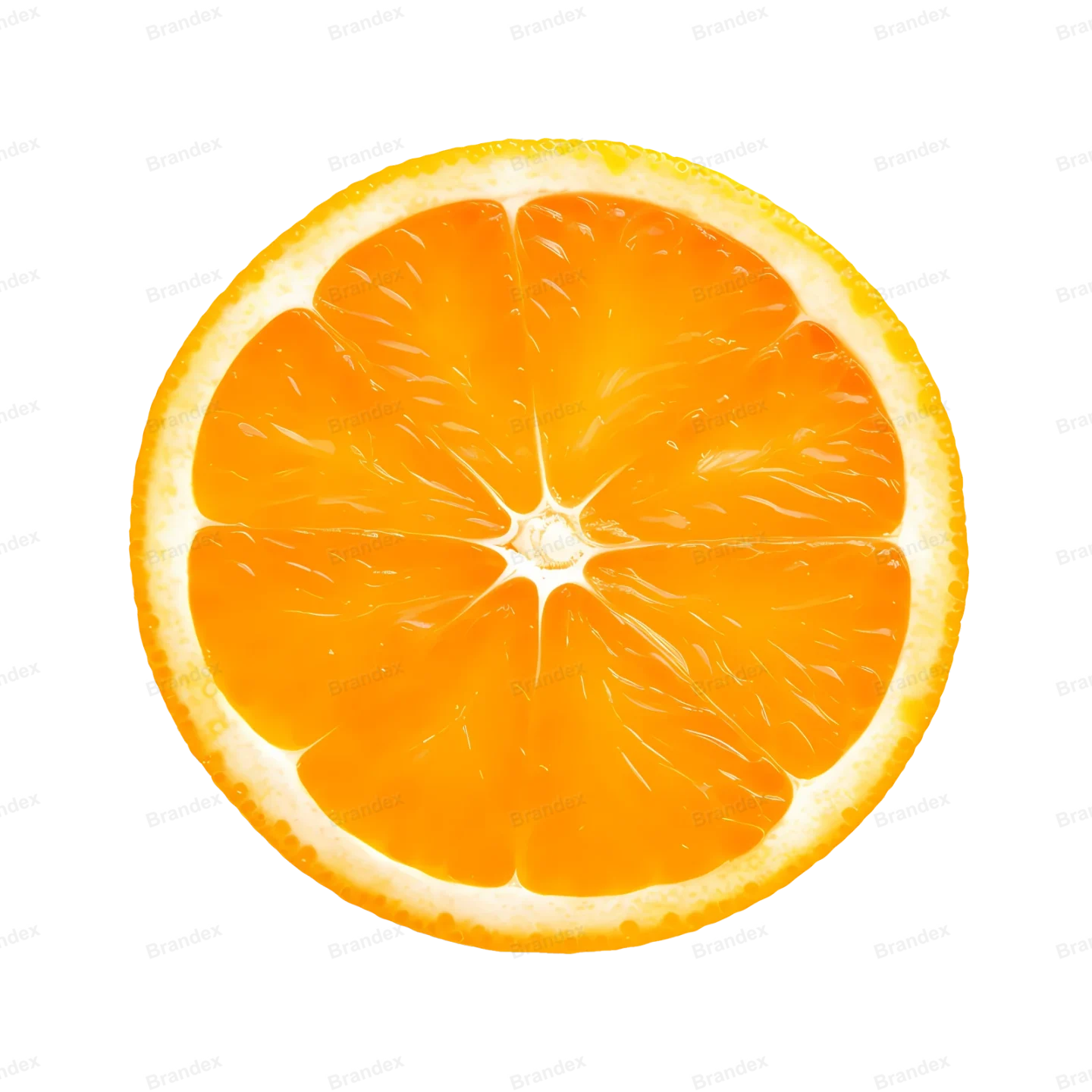 Fresh Orange Fruit - Isolated PSD on Transparent Background (17)