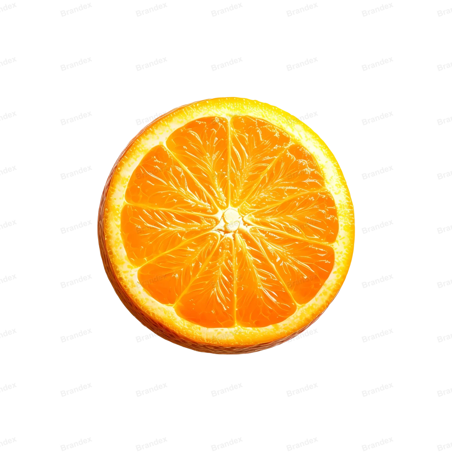 Fresh Orange Fruit - Isolated PSD on Transparent Background (21)