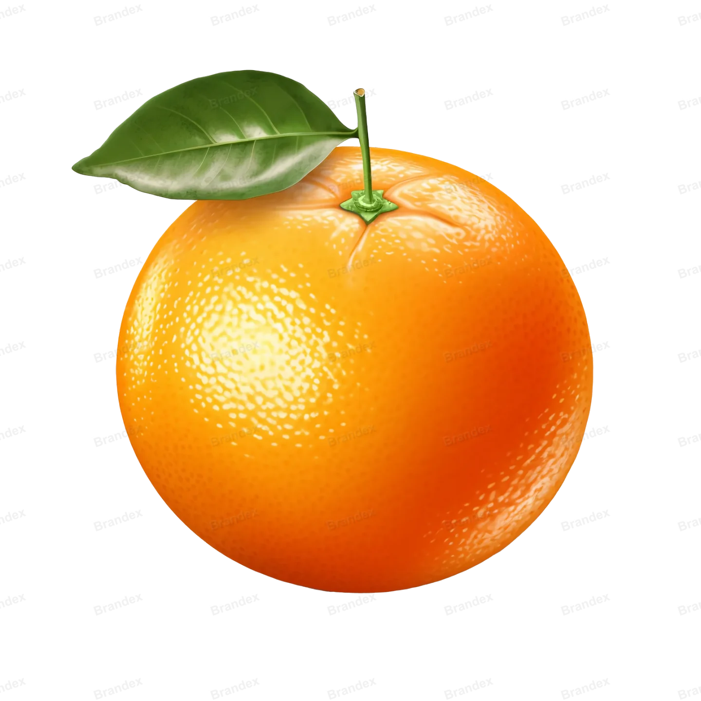 Fresh Orange Fruit - Isolated PSD Cutout (12)