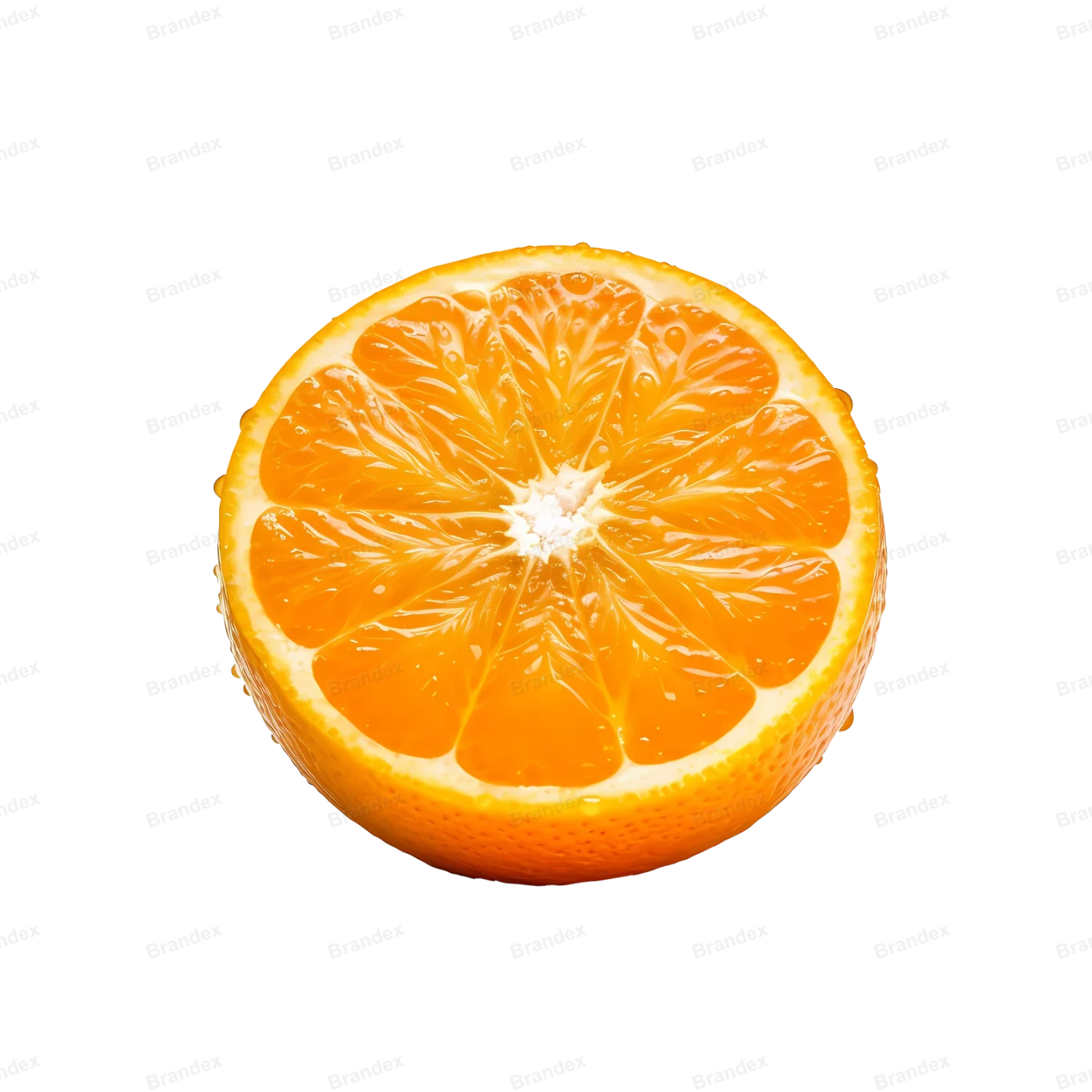 Fresh Orange Fruit - Isolated PSD on Transparent Background (23)