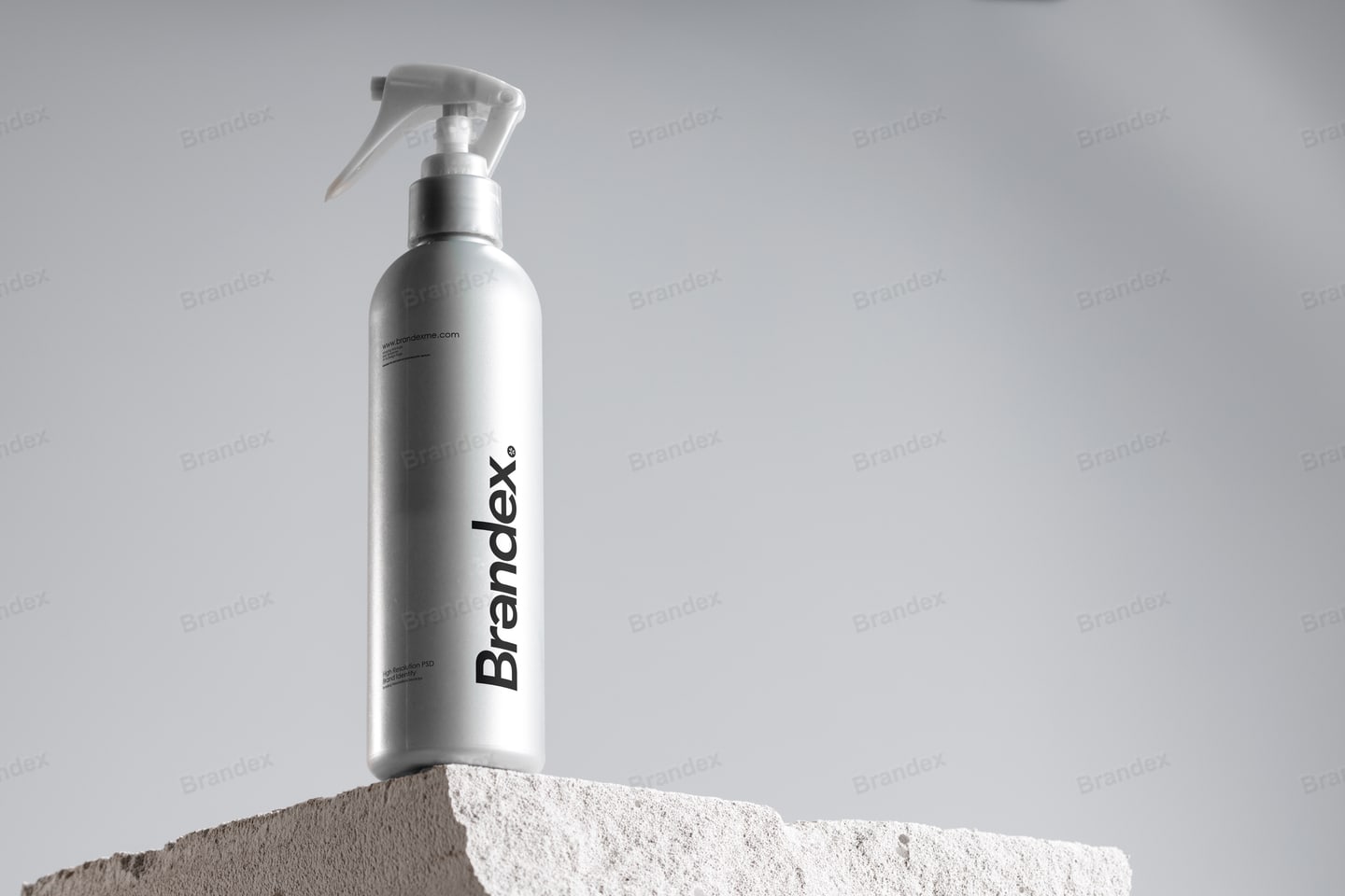 Brandex Realistic Customizable Cosmetics Packaging Mockup PSD