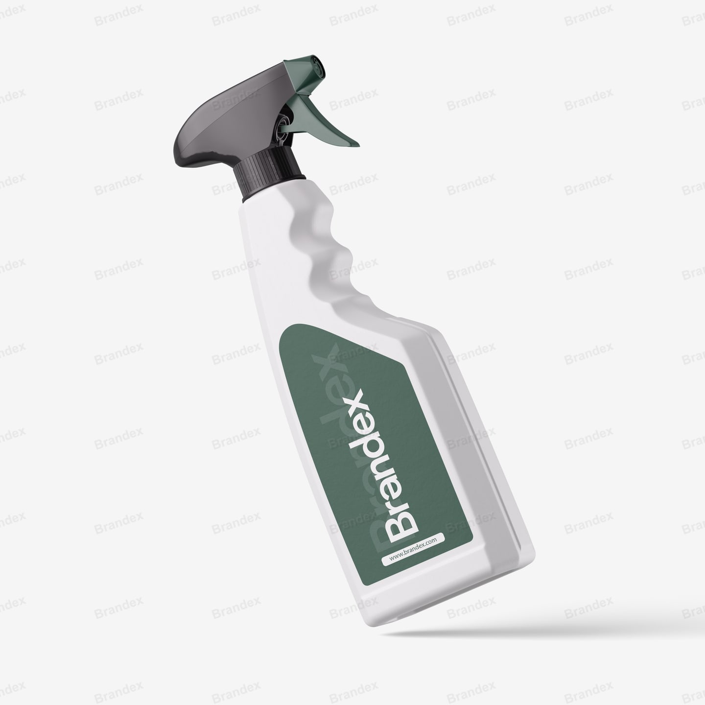 Realistic Digital Cosmetic Product Spray Bottle Mockup