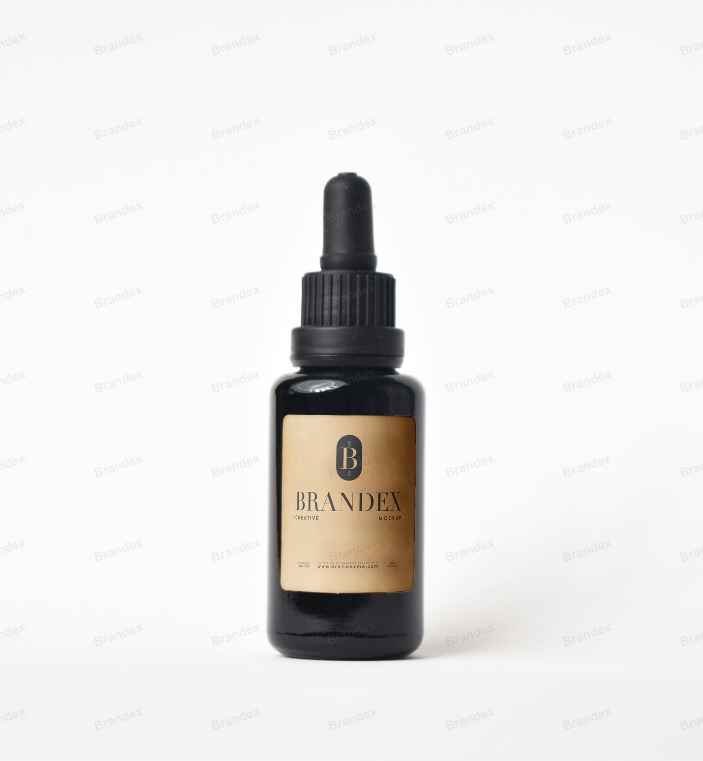 Dropper Bottle Mockup PSD Cosmetic Liquid Product